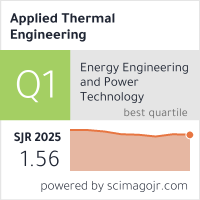 Badge Q1 SJR 2025 untuk Applied Thermal Engineering