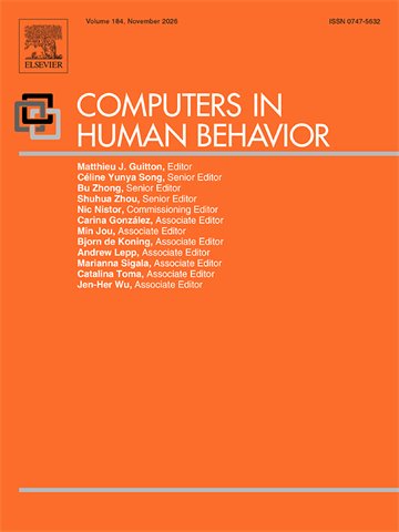 Cover Computers in Human Behavior