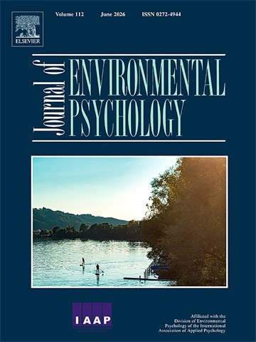 Cover Journal of Environmental Psychology