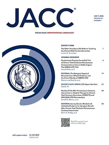 Cover Journal of the American College of Cardiology