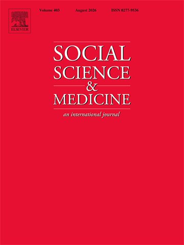 Cover Social Science and Medicine