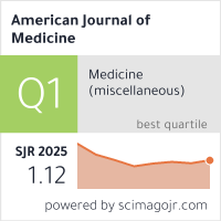 Badge Q1 SJR 2025 untuk The American Journal of Medicine