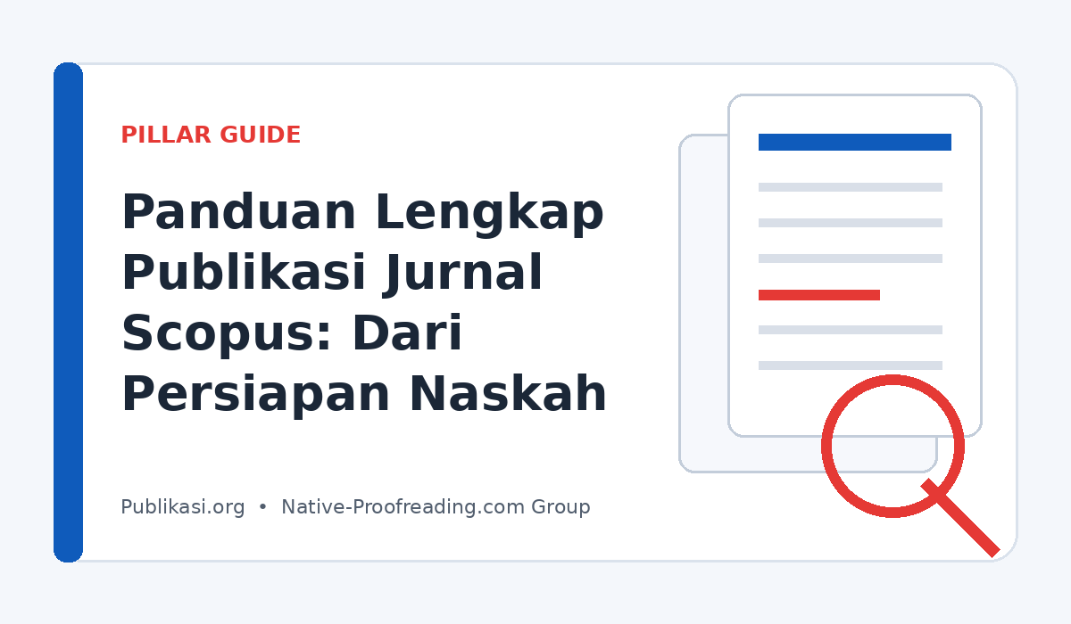 Panduan Lengkap Publikasi Jurnal Scopus: Dari Persiapan Naskah hingga Revisi